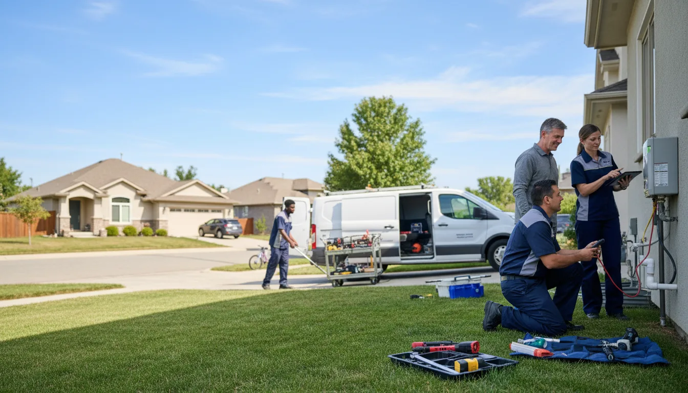 Tankless water heater service in Yoakum, TX
